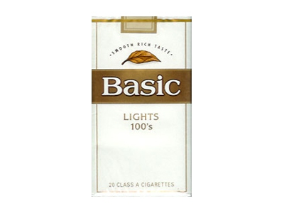 Basic(软柔顺醇厚 淡味美版100S)口感特点介绍 Basic(软柔顺醇厚 淡味美版100S)香烟